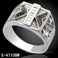 Bijoux de mode de haute qualité 925 bague en argent sterling